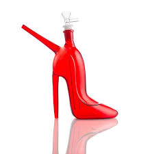 SENSE GLASS HIGH HEEL RED