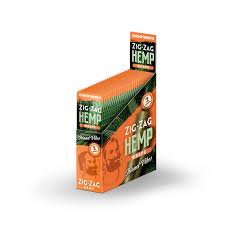 ZIG ZAG HEMP WRAPS 2PK 25PK/BOX ISLAND VIBES