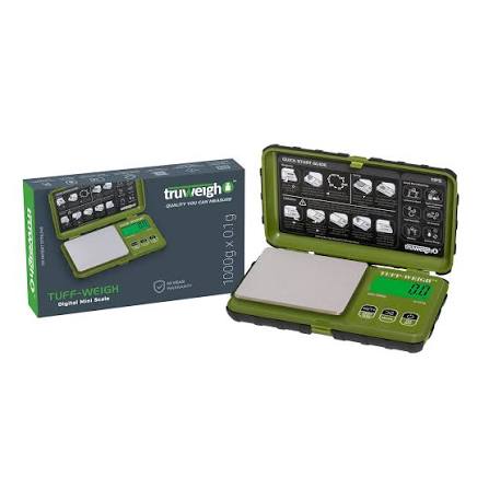 TRUWEIGH TUFF-WEIGHT SCALE 200gx0.01g TUFF-200-OI-GN GREEN