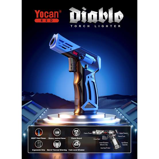 YOCAN RED DIABLO TORCH BLUE
