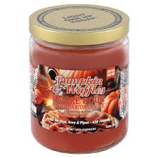 SMOKE ODOR CANDLE 13oz PUMPKIN & WAFFLES LIMITED EDITION