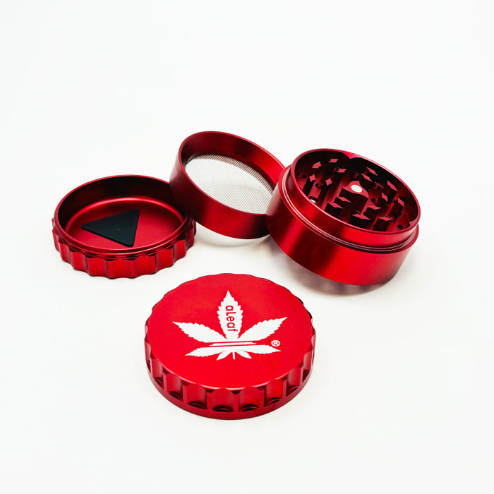 ALEAF GRINDER 63MM 4PT RED