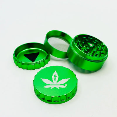 ALEAF GRINDER 75MM 4PT ALG100-75 GREEN