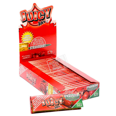 JUICY JAYS STRAWBERRY 1 1/4 24/BOX