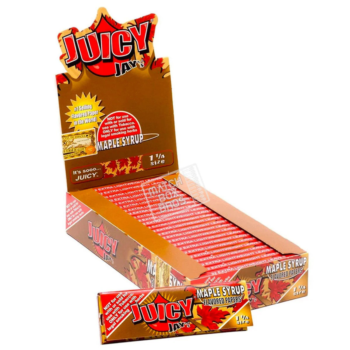 JUICY JAYS MAPLE SYRUP 1 1/4 24/BOX
