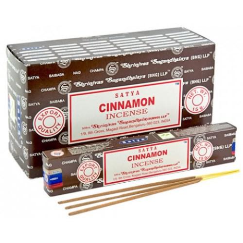 SATYA INCENSE 15g X 12box CINNAMON
