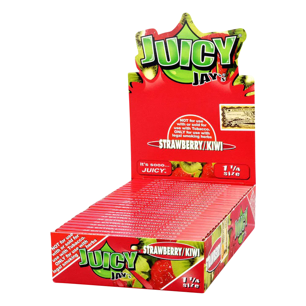 JUICY JAYS STRAWBERRY/KIWI 1 1/4 24/BOX