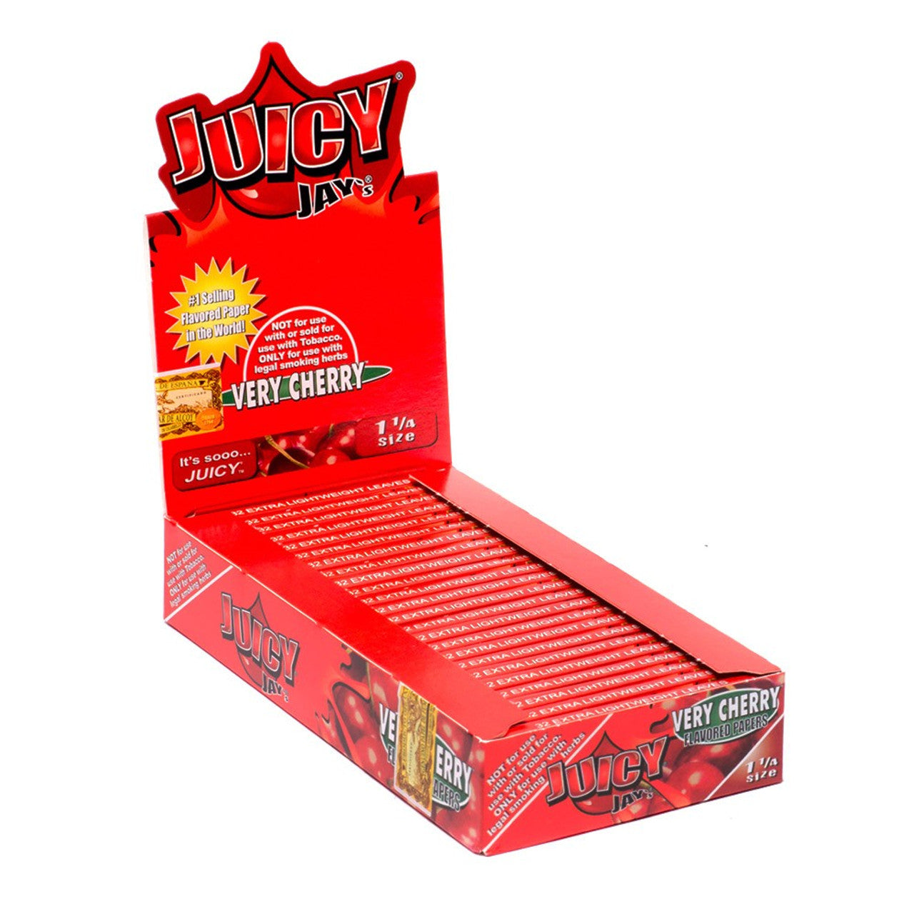JUICY JAYS VERY CHERRY 1 1/4 24/BOX