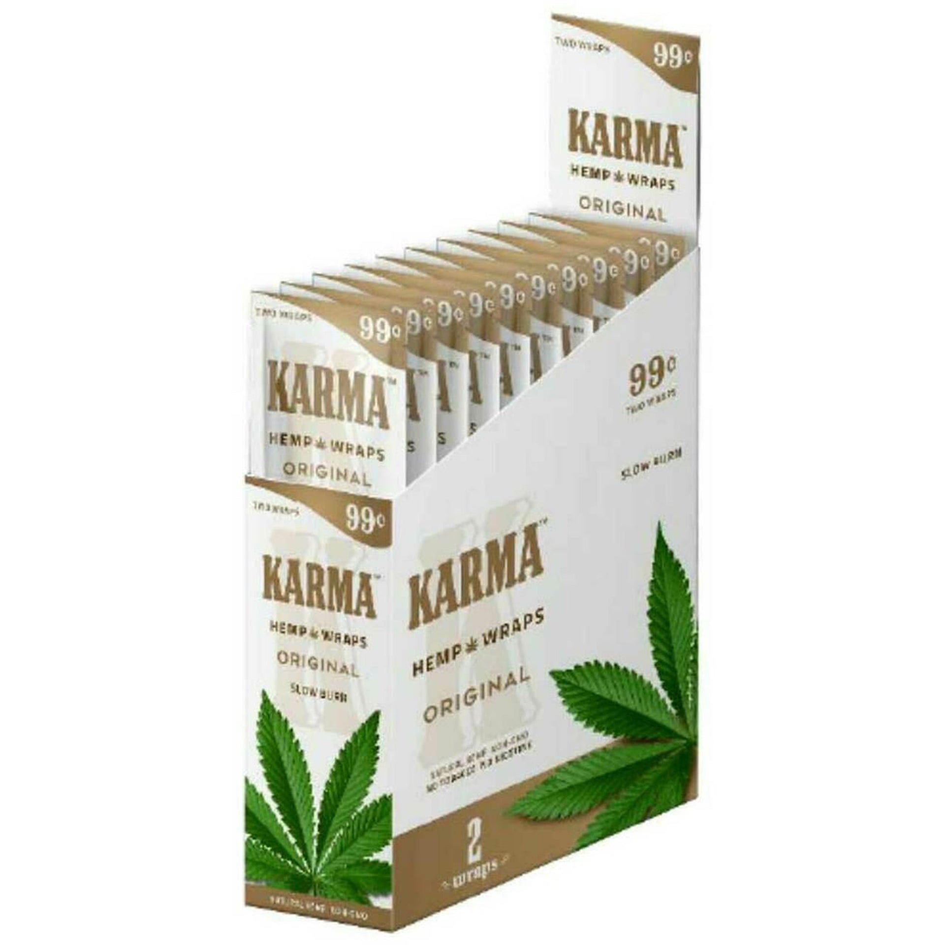 KARMA HEMP WRAPS 2CT/25PK ORIGINAL