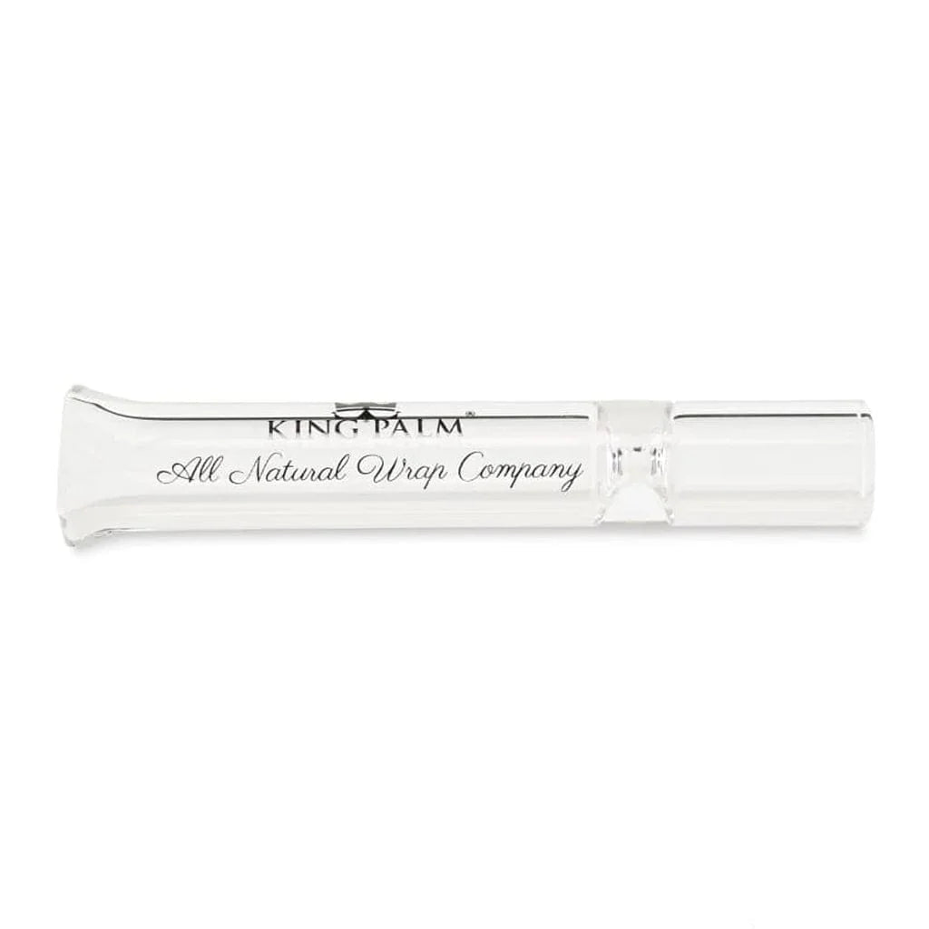 KING PALM GLASS CHILLUM 14x88mm CLEAR