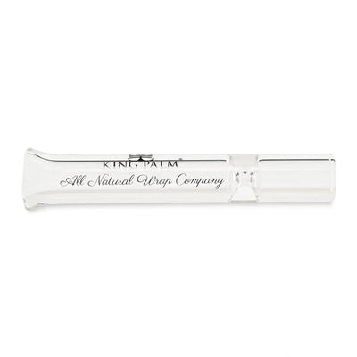 KING PALM GLASS CHILLUM 14x88mm CLEAR