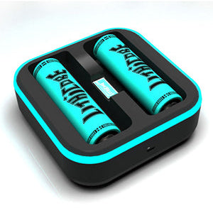 LITHICORE PULSE 2 BAY POWER BANK CHARGER