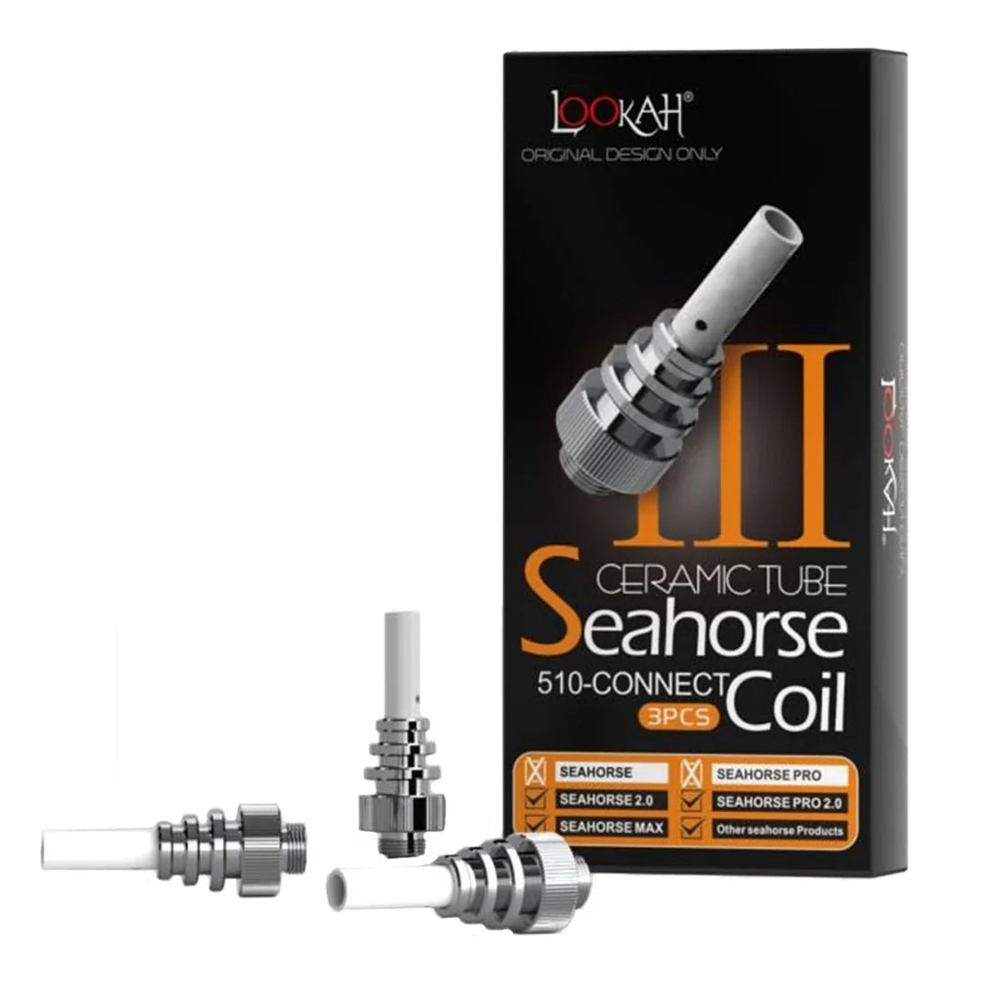 LOOKAH SEAHORSE III REPLACEMENT CERAMIC COILS 3PK