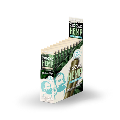 ZIG ZAG HEMP WRAPS 2PK 25PK/BOX MELLOW HAZE DIFF CODE