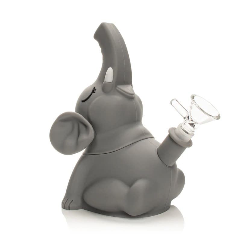 WATERPIPE SILICONE ELEPHANT