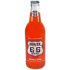 EXOTIC SODA ROUTE 66 12oz. BOTTLE ORANGE SODA