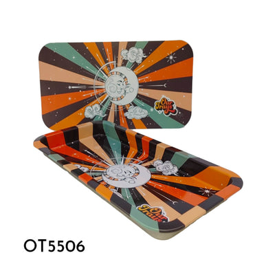 OUR TRAYS PSYCHEDELIC DESIGN W/MAGNETIC 8