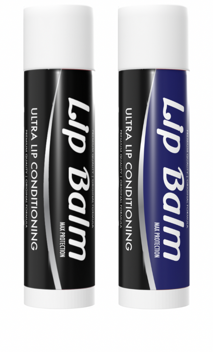 SMYLE PENJAMIN LIP BALM 510 BATTERY + STORAGE 2/PK BLACK + BLUE