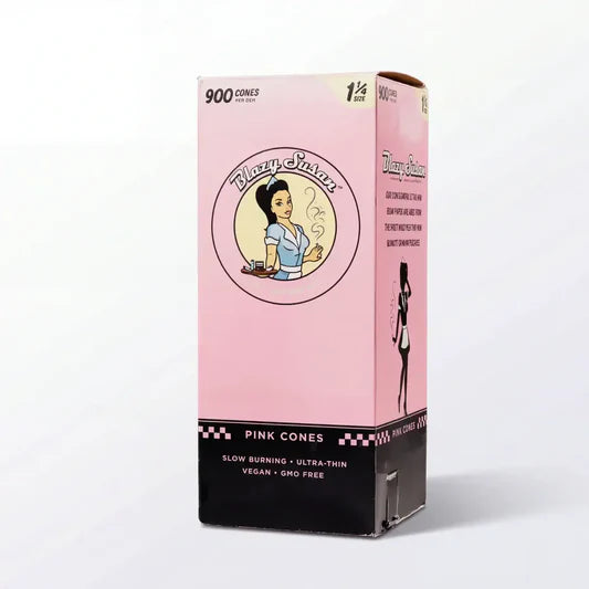 BLAZY SUSAN PINK 1¼ 84MM 900CT BULK CONES