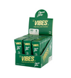 VIBES CONES 1 1/4 size 6/PK 30PK/BOX ORGANIC HEMP