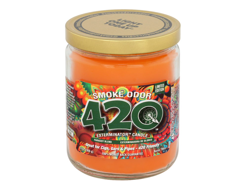 SMOKE ODOR CANDLE 13oz 420