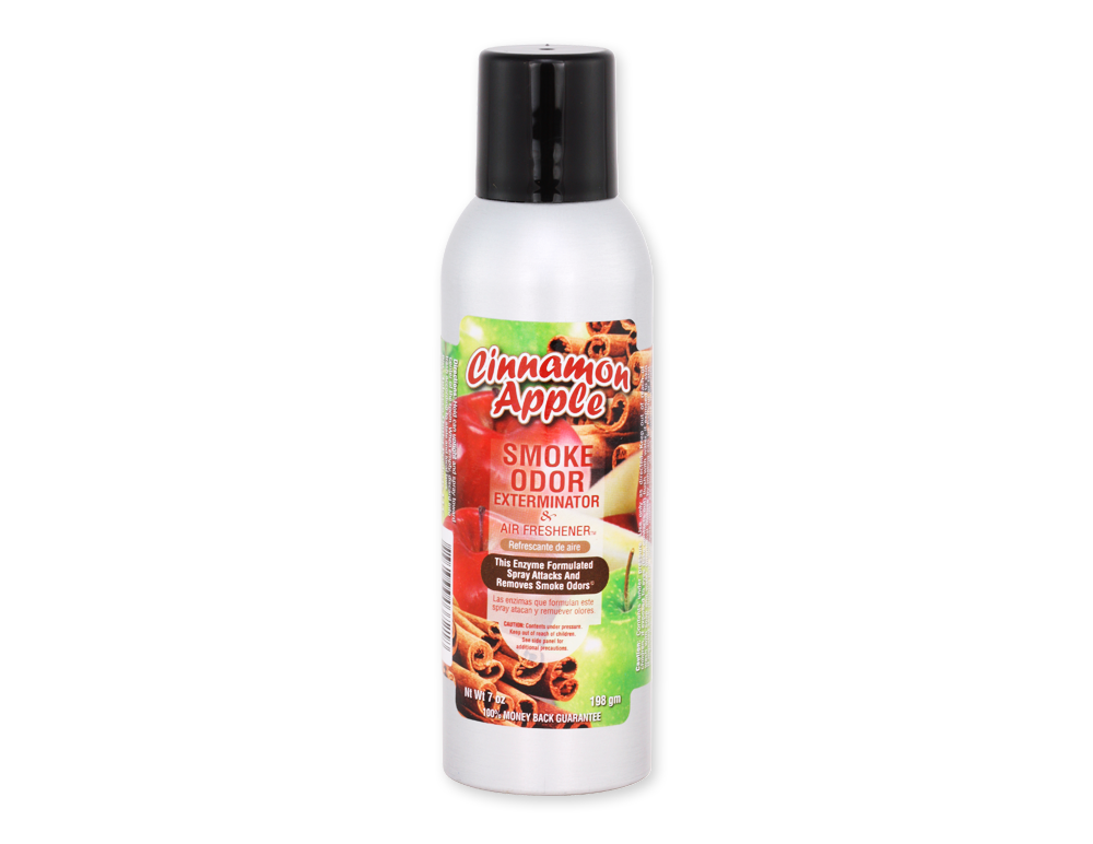 SMOKE ODOR AIR FRESHENER 7oz CINNAMON APPLE