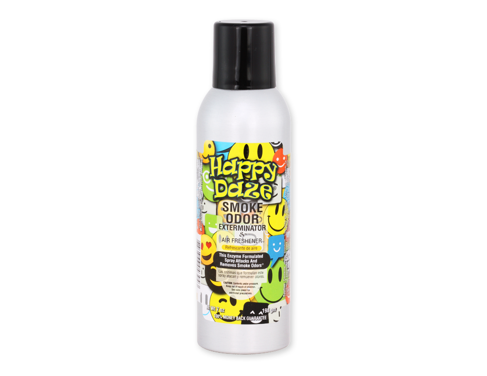 SMOKE ODOR AIR FRESHENER 7oz HAPPY DAZE