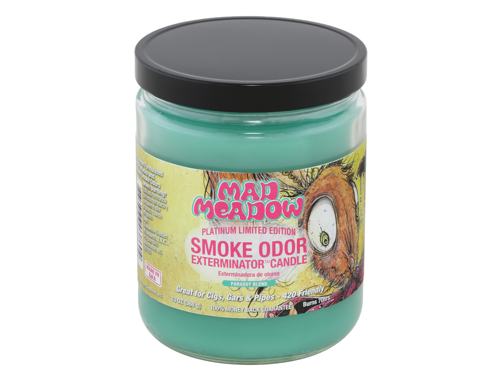 SMOKE ODOR CANDLE 13oz MAD MEADOW