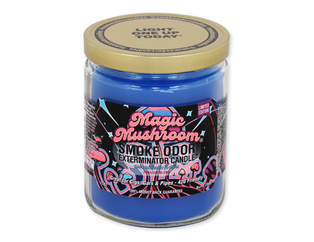 SMOKE ODOR CANDLE 13oz MAGIC MUSHROOM