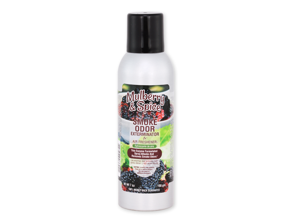 SMOKE ODOR AIR FRESHENER 7oz MULBERRY & SPICE