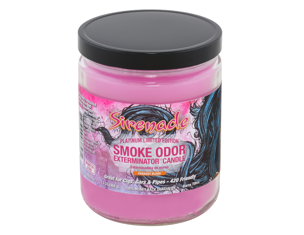SMOKE ODOR CANDLE 13oz SIRENADE