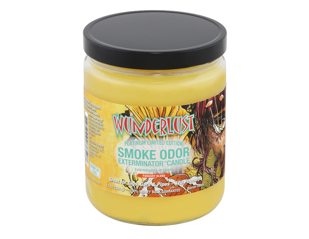 SMOKE ODOR CANDLE 13oz WUNDERLUST