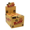 RAW CLASSIC CONE SINGLE SIZE 70mm/30mm 12 PACKS/BOX 20 CONES/PK 52399