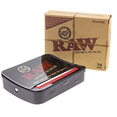 RAW 79MM METAL AUTO-ROLL BOX