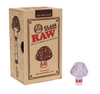 RAW GLASS MUSHROOM CONE HOLDER 1PC