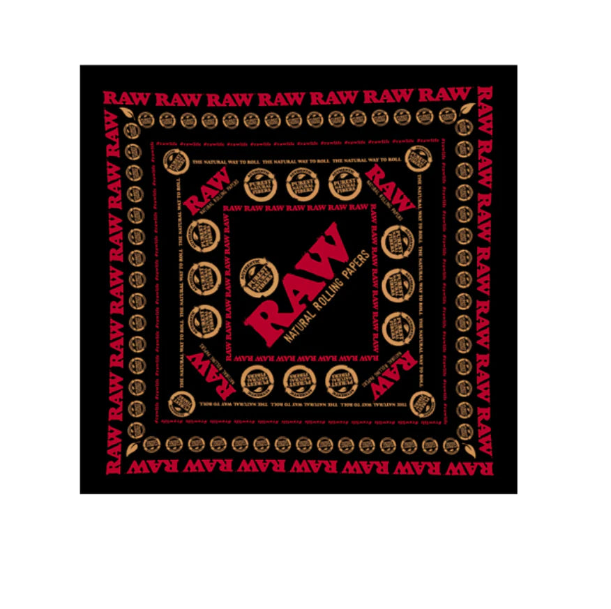 RAW FASHION SCARF BLACK