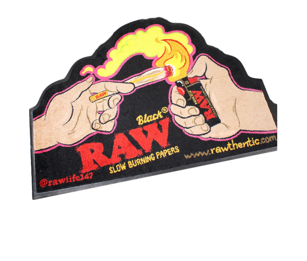 RAW BLACK LIT MAT