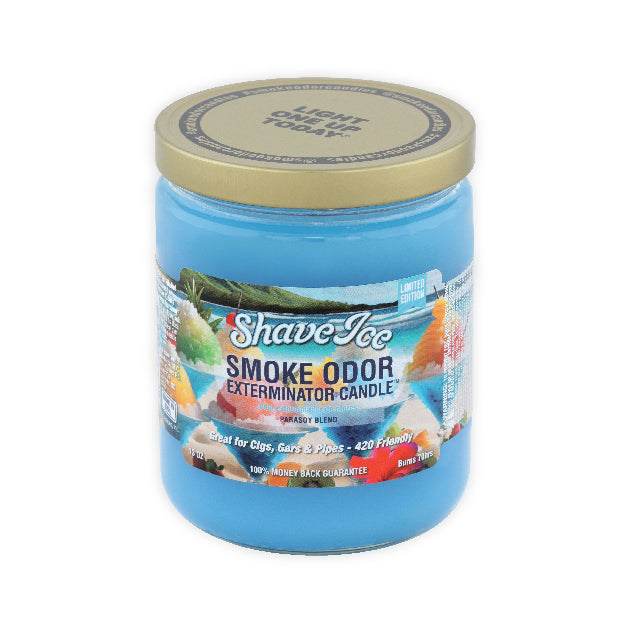 SMOKE ODOR CANDLE 13oz SHAVE ICE
