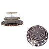 ROTATE WOODEN DISPLAY 3 LAYERS 34 HOLES 3D ASSORTED DESIGNS