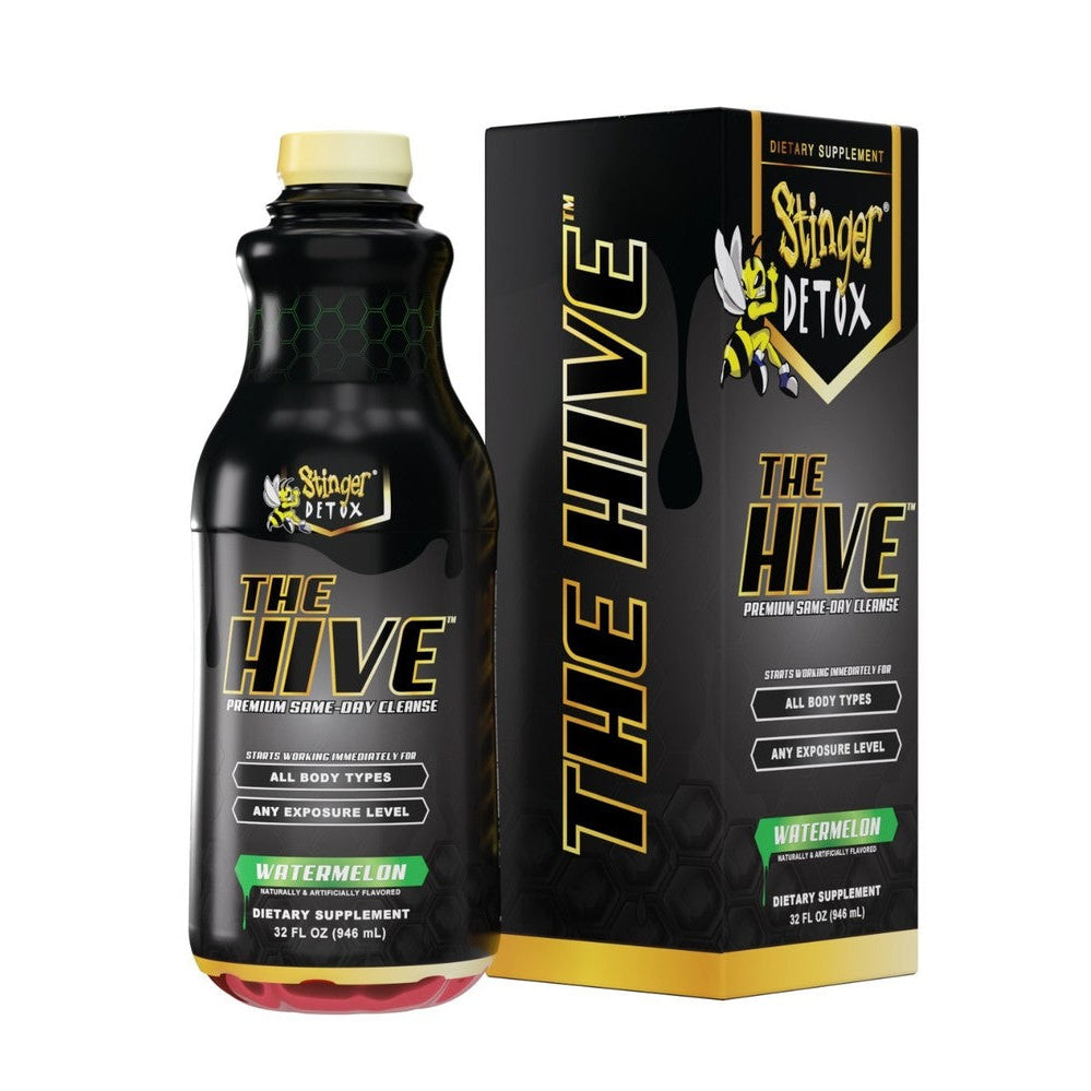 STINGER DETOX THE HIVE PREMIUM SAME-DAY CLEANSE 32oz WATERMELON
