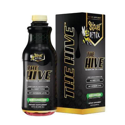 STINGER DETOX THE HIVE PREMIUM SAME-DAY CLEANSE 32oz WATERMELON