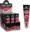 KING PALM HEMP CONES 6/PK 30PK/BOX 1 1/4 SIZE GRAPE SWISH