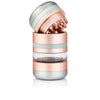 KANNASTOR GR8TR V-2 JAR BODY GRINDER ROSE GOLD/MATTE SILVER