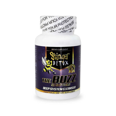 STINGER DETOX THE BUZZ 5X DEEP SYSTEM CLEANSER 4ct