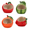 ASHTRAY CERAMIC FRUIT SHAPED ASST