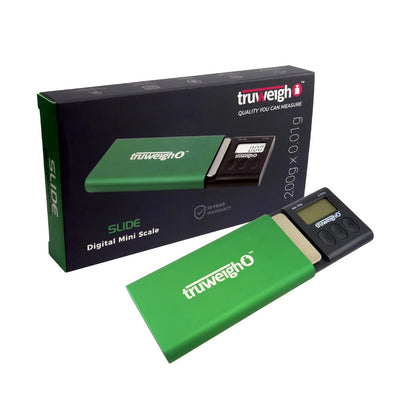 TRUWEIGH SCALE SLIDE 200gx0.01g SD-200-OI- GREEN