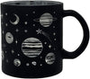 METALLIC COFFEE MUG BLACK FROSTED/SPACE GALAXY