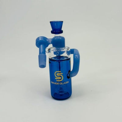 SENSE GLASS ASH CATCHER 14mmMALE 45ø BLUE