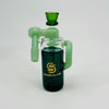 SENSE GLASS ASH CATCHER 14mmMALE 45ø GREEN