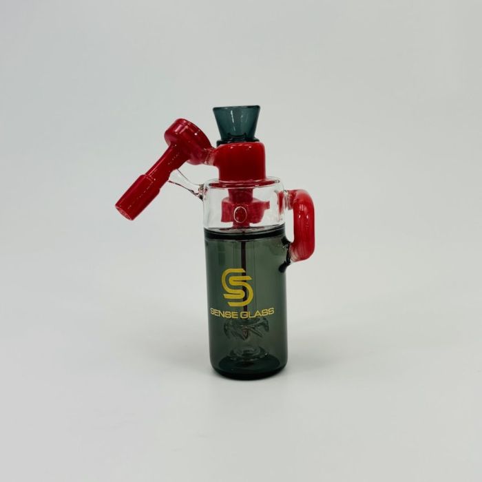SENSE GLASS ASH CATCHER 14mmMALE 45ø RED